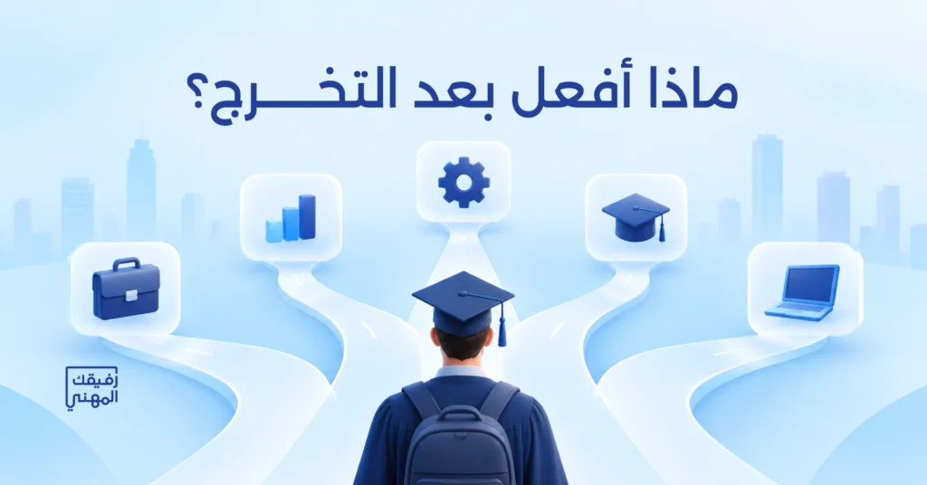 ماذا أفعل بعد التخرج؟ دليل شامل لبدء حياتك المهنية وبناء مسارك الوظيفي
