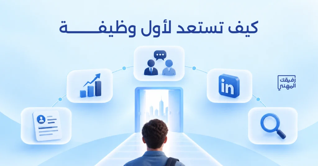 كيف تستعد لأول وظيفة بعد التخرج؟ من بناء CV وLinkedIn إلى المقابلة والعمل